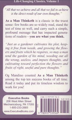 As A Man Thinketh (Paperback)