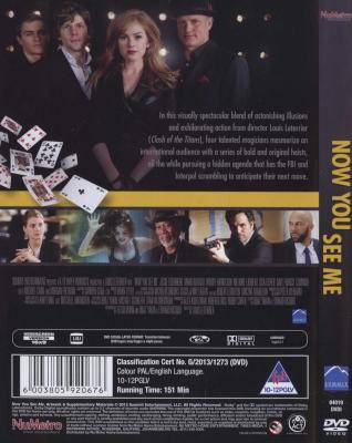 Now You See Me (DVD)