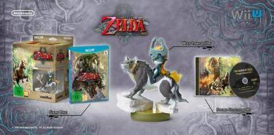 The Legend of Zelda: Twilight Princess HD with Soundtrack & Wolf Link Amiibo (Nintendo Wii U)