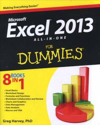 Excel 2013 All-in-one For Dummies - 8 books in 1 (Paperback)