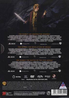 The Hobbit Trilogy - An Unexpected Journey / Desolation Of Smaug / Battle Of The Five Armies (DVD)