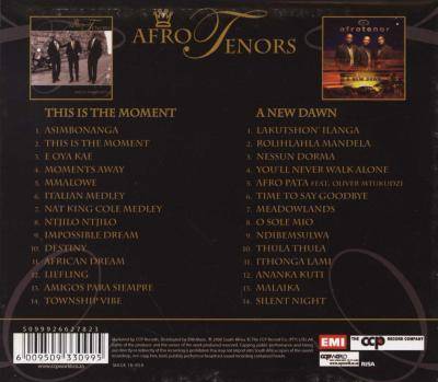 Afro Tenors All the hits - New Dawn / This Is The Moment  (CD)