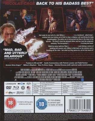Drive Angry - 3D (Blu-ray disc)