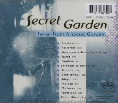 Songs From A Secret Garden (CD) Picture 2