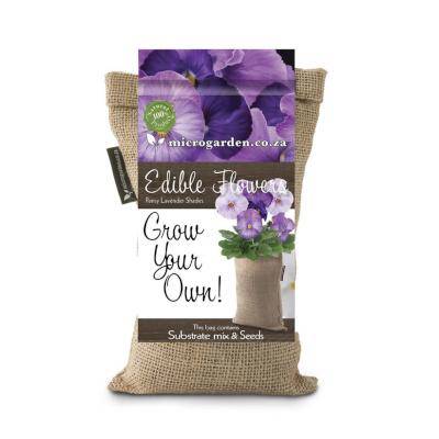 Microgarden GrowBag (Pansy Lavender Shades)
