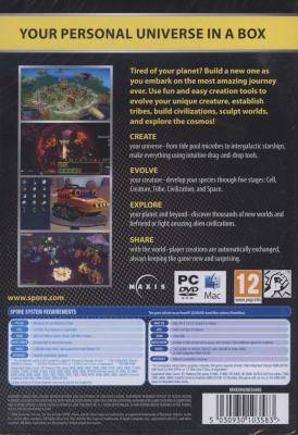 Spore (PC, DVD-ROM)