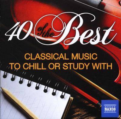40 Of The Best: Classical Music To Chill Or Study With (CD) Picture 1
