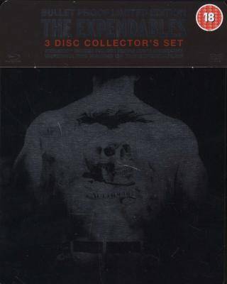 The Expendables - 3-Disc Bullet Proof Steelbook Edition (DVD, Boxed set)