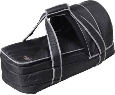 Chelino Soft Carry Cot - Black & Grey Picture 2
