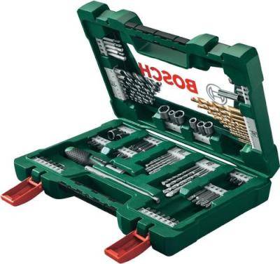 Bosch V-Line Tin Drill Bit & Screwdriver Bit Set (91 Piece)