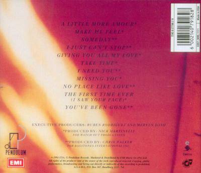 First Time (CD) Picture 2