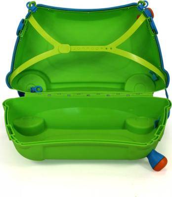 Sidekicks Ride-n-Fly Kids Suitcase (Green)