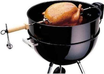 Weber Battery Operated Rotisserie for 57cm Charcoal Grill