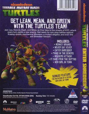 Teenage Mutant Ninja Turtles - Enter Shredder (DVD)