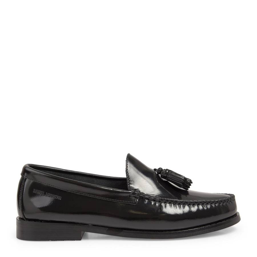 Original Daniel Hechter Black Slip On Formal Shoes - Size 10