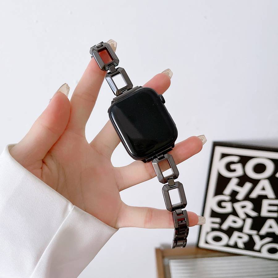 Fabulously Fit Square link replacement strap for Apple watch