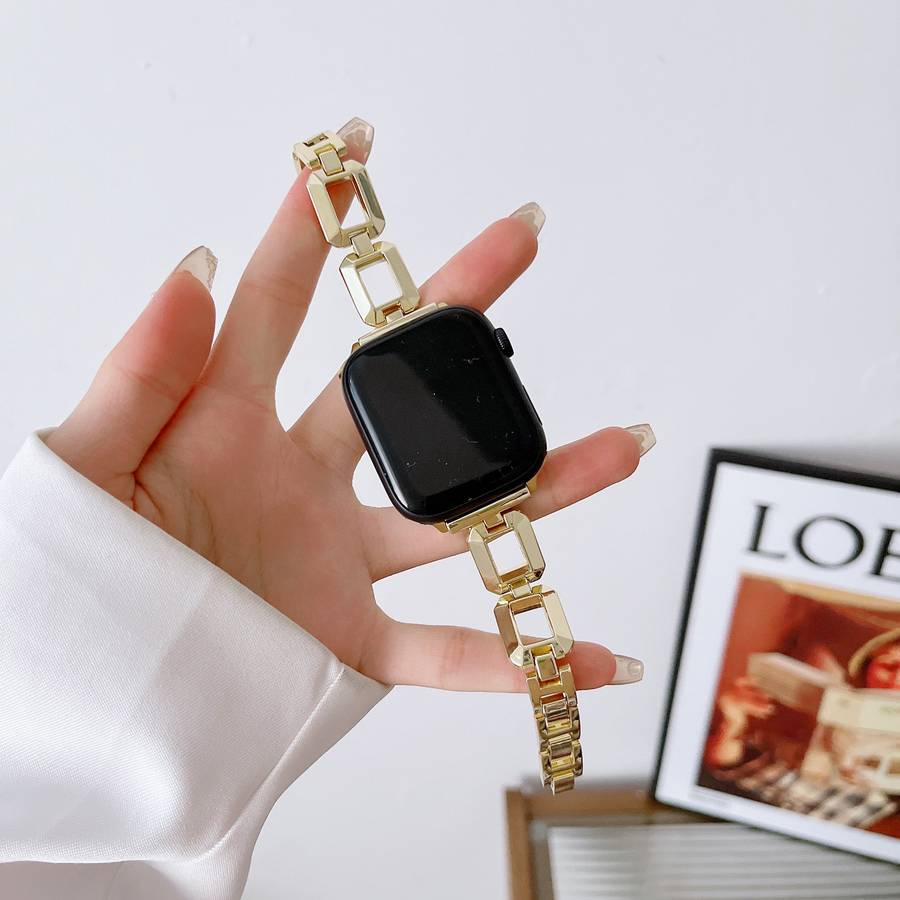 Fabulously Fit Square link replacement strap for Apple watch