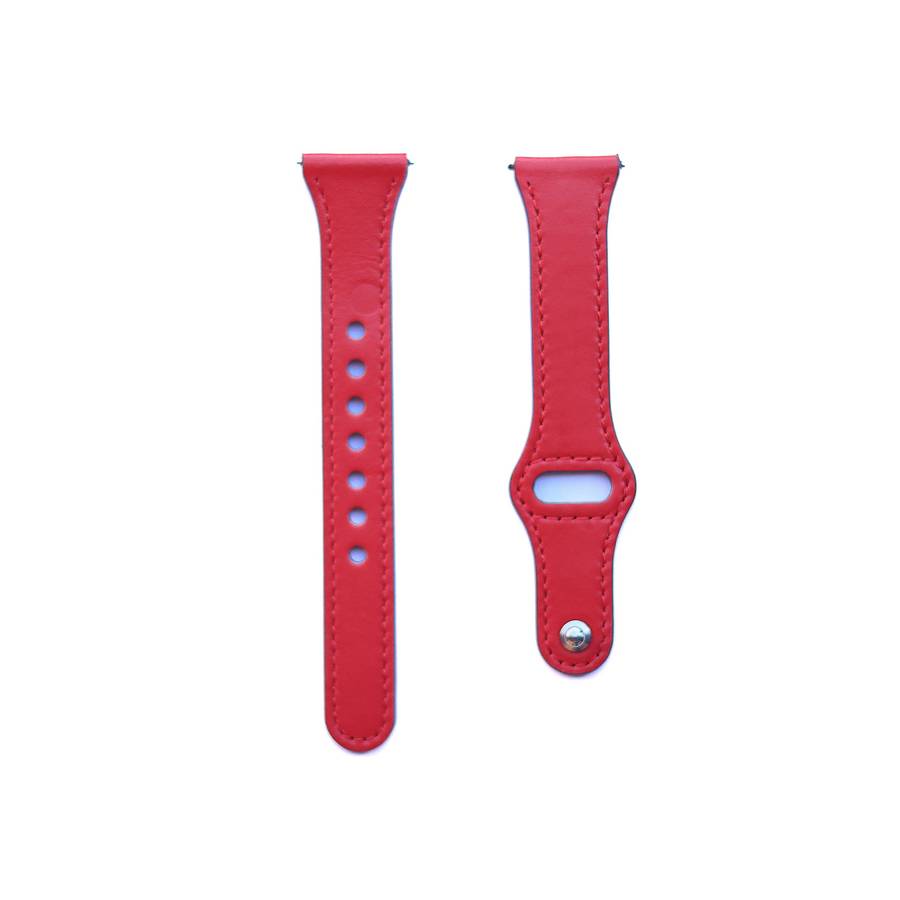 Fabulously Fit Genuine Leather Tuck strap for Samsung/Garmin/Huawei 20mm