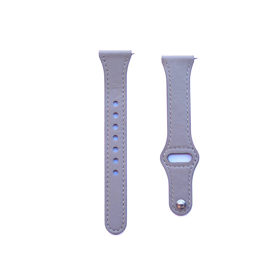 Fabulously Fit Genuine Leather Tuck strap for Samsung/Garmin/Huawei 20mm