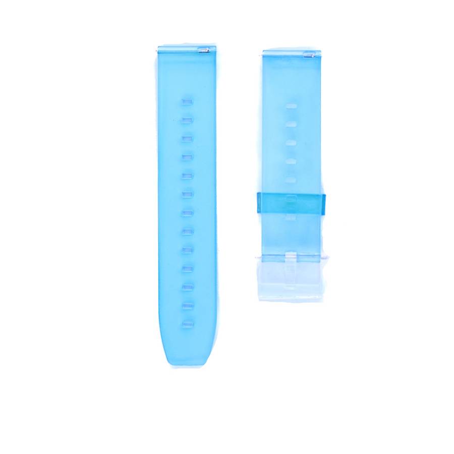 Fabulously Fit Transparent Pastel Silicone replacement strap for Samsung/Garmin/Huawei 22mm