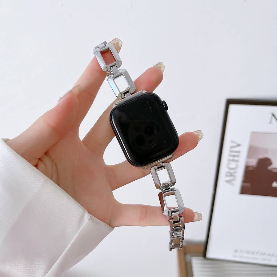 Fabulously Fit Square link replacement strap for Apple watch