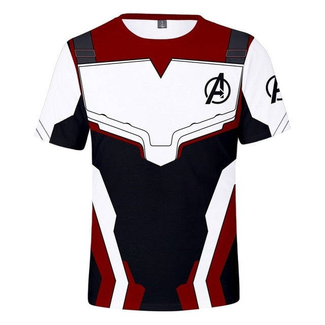 Marvel The Avengers 4 Endgame Quantum Realm Cosplay Costume Hoodies Men Hooded Aven... - zipper7 / M