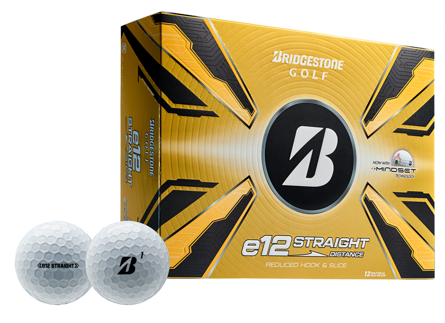 Bridgestone E12 Straight Range Golf Balls 2025 - Dozen