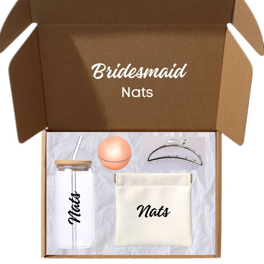 Personalised Bridesmaid / Bridal Gift Box - Glitz & Glam