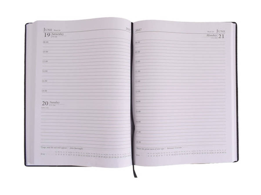 Graphite PU Diary A5 - 2027