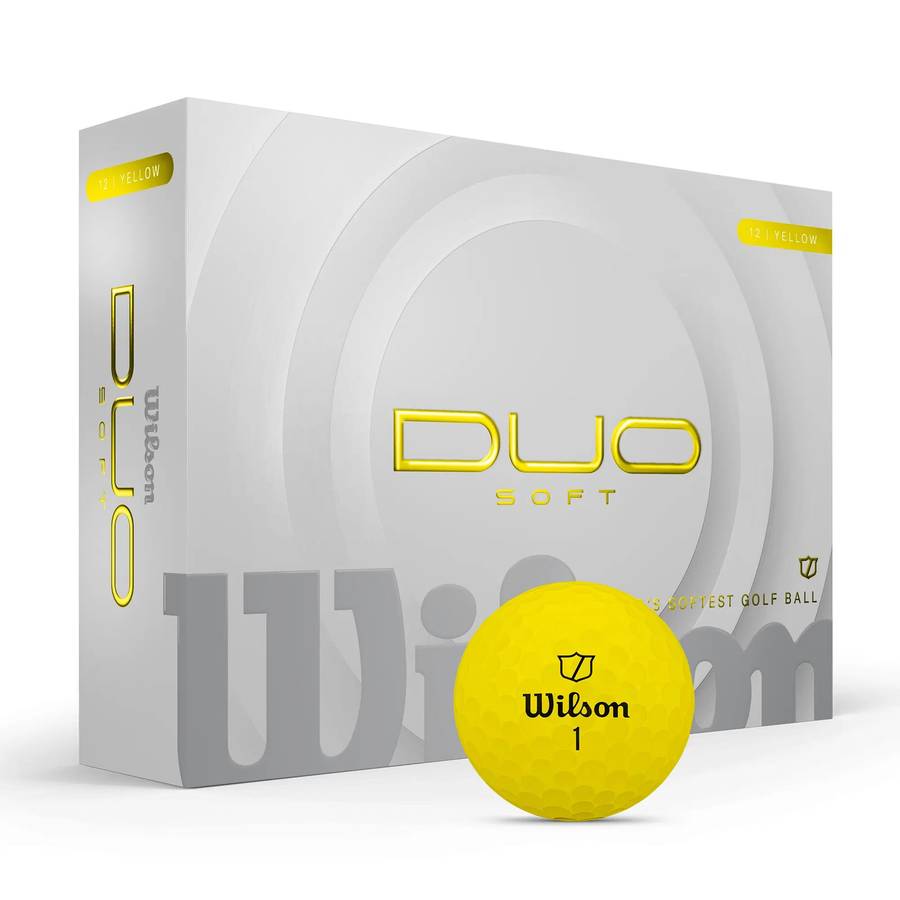 Wilson Staff Duo Soft Golf Balls - Dozen