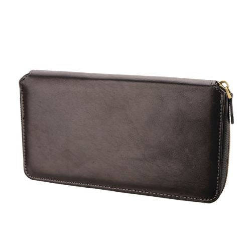 Adpel Sonic Zip Genuine Leather Travel Wallet