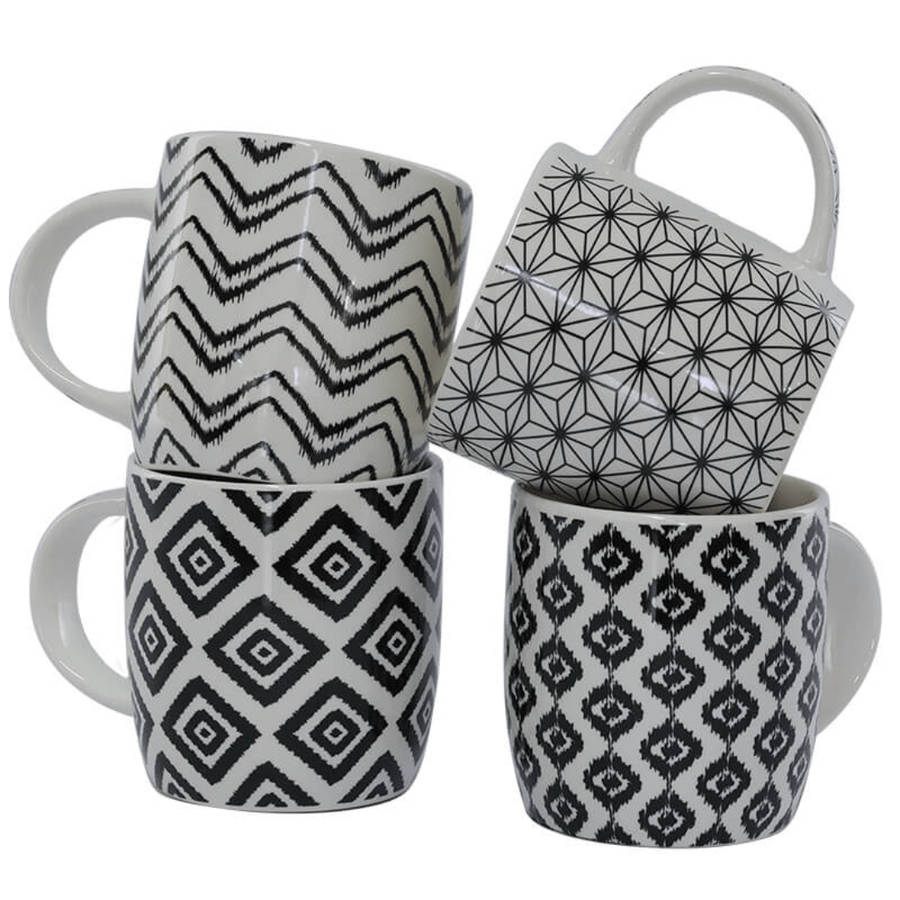 Buloko Monochrome Coffee Mug - 400ml