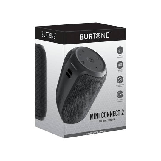 Burtone Mini Connect 2 Wireless Bluetooth Speaker