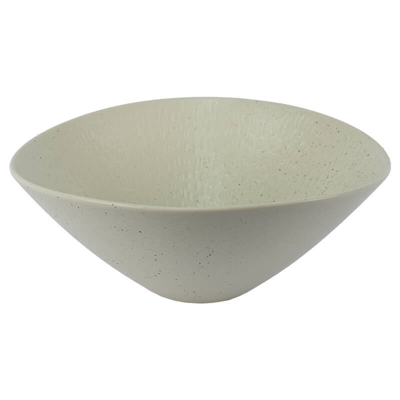 Ceramic Sand Round Bowl - 30cm