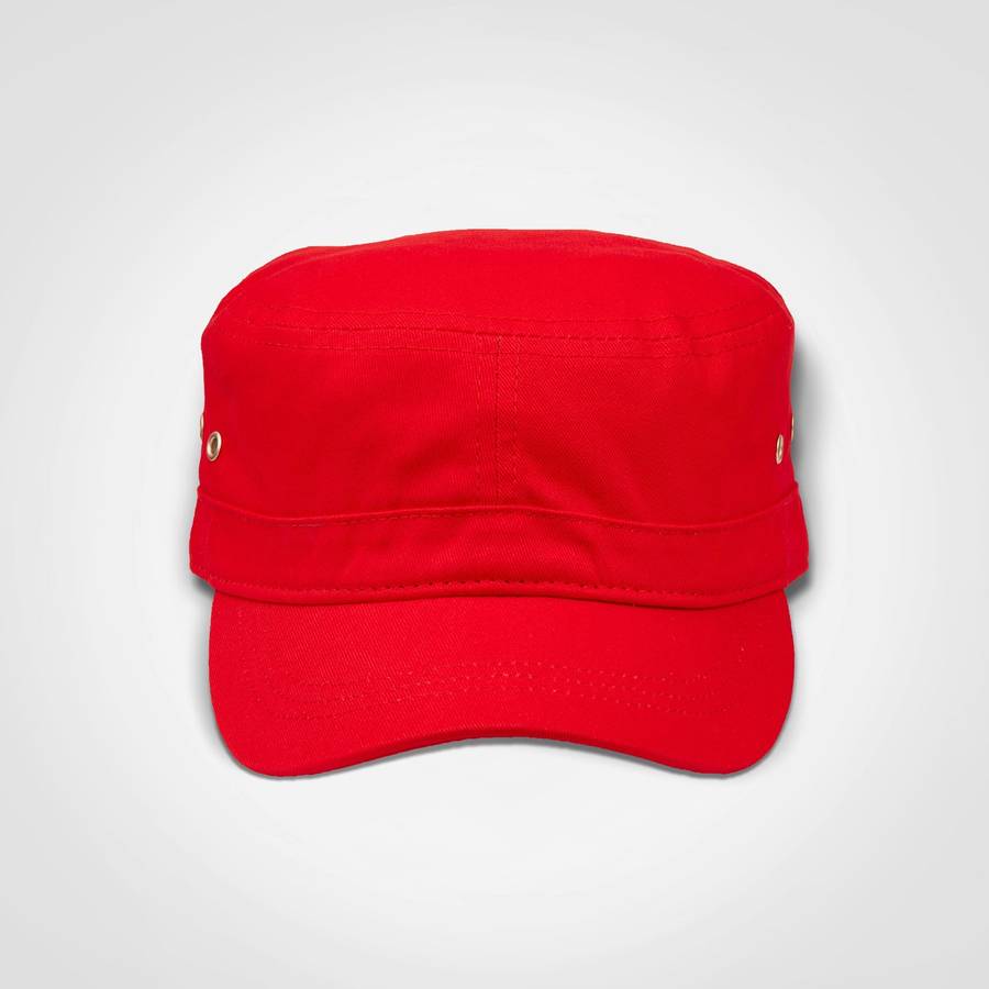Fidel Military Style Unstructured Cap
