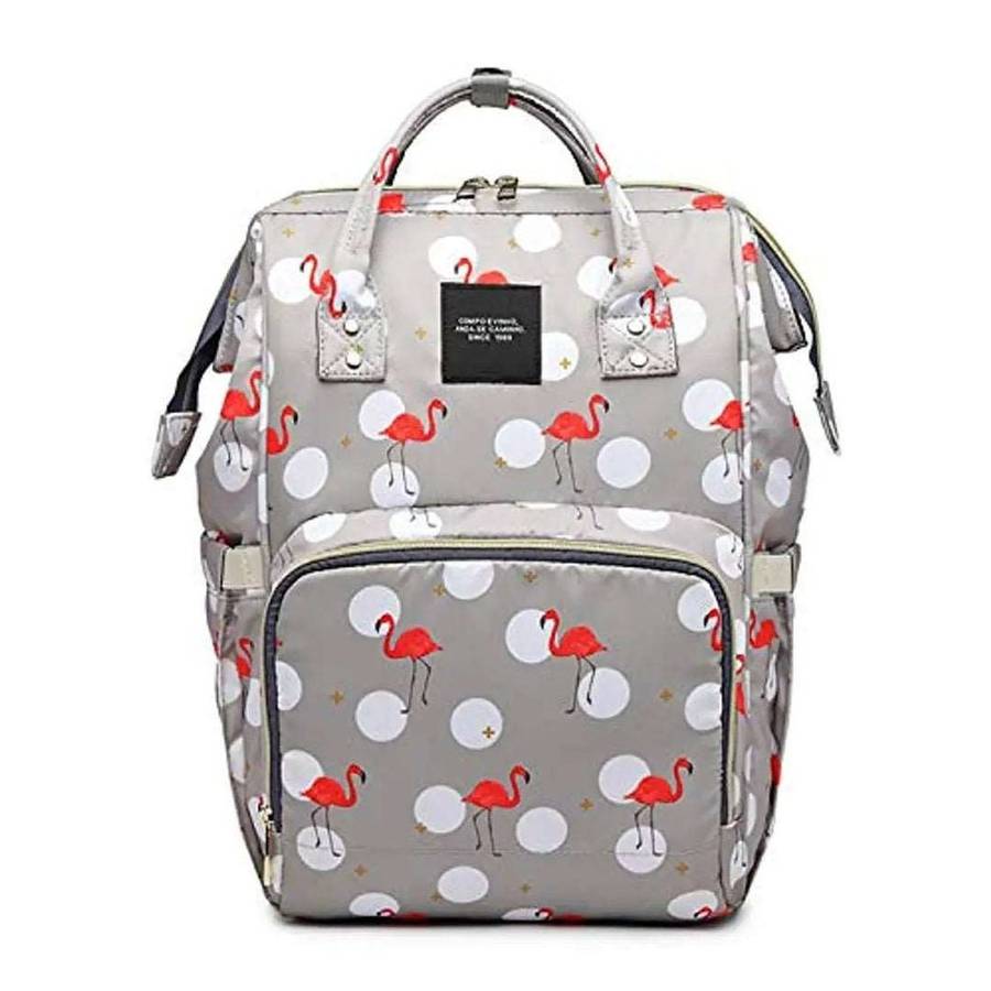 Flamingo Baby Diaper Backpack Bag