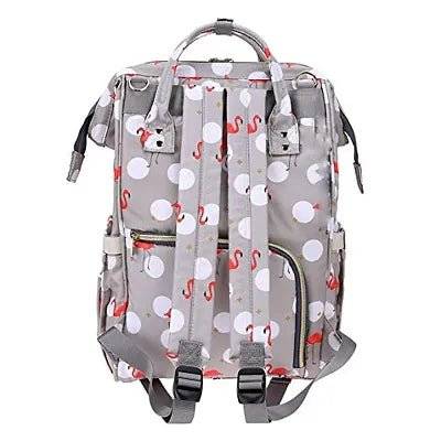 Flamingo Baby Diaper Backpack Bag