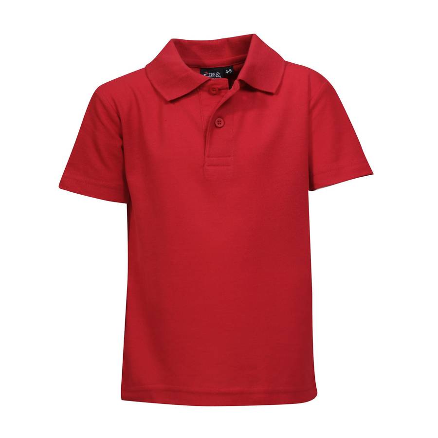 Kids Classic Pique Knit Golf Shirt