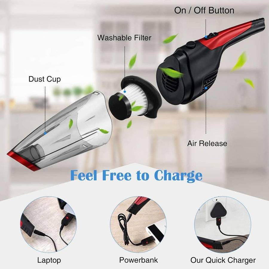 Milex Wet & Dry Handheld Vacuum