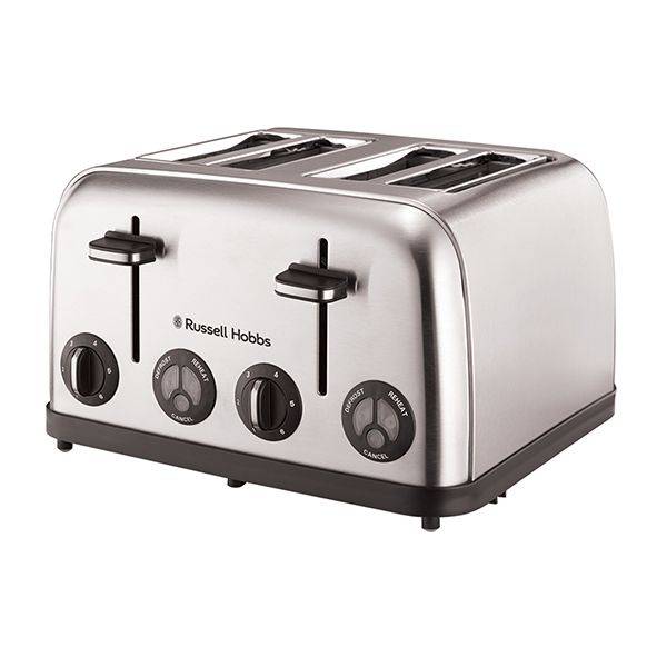 Russell Hobbs S/S 4 Slice Toaster
