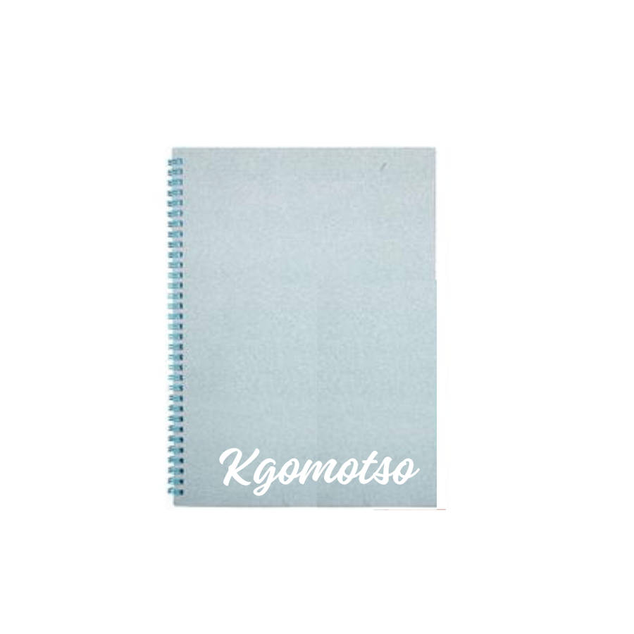 Spiral Glitter Notebook - A4