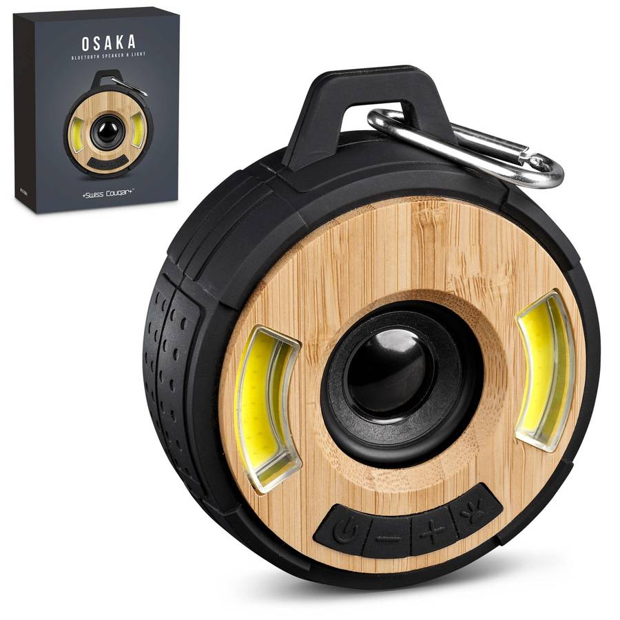Swiss Cougar Osaka Bluetooth Speaker & Light