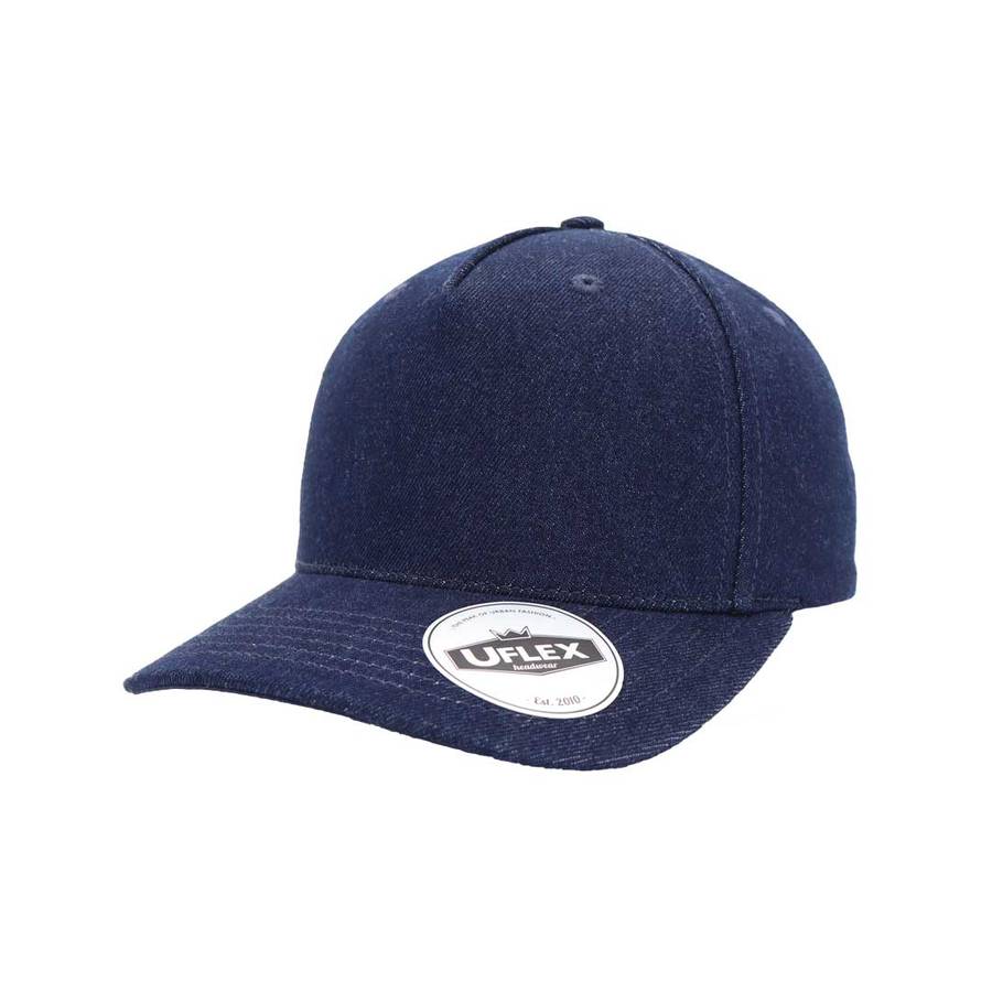 Uflex 5 Panel Curved Peak Snapback Cap