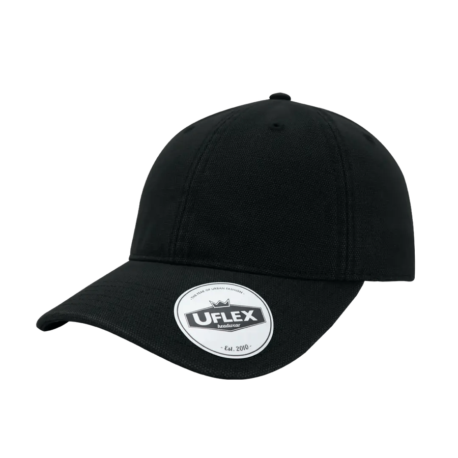Uflex 6P Washed Canvas Unstructured Cap
