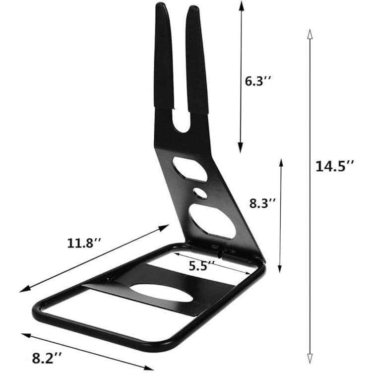 Steel Bike Floor Stand  Quick & Easy Parking Solution