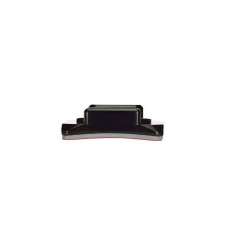Curved Adhesive Mount and Clip