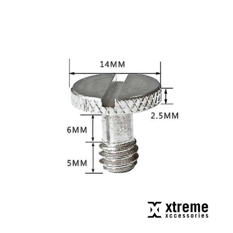 1/4 inch D-Shaft Screw Adapter for DSLR Camera