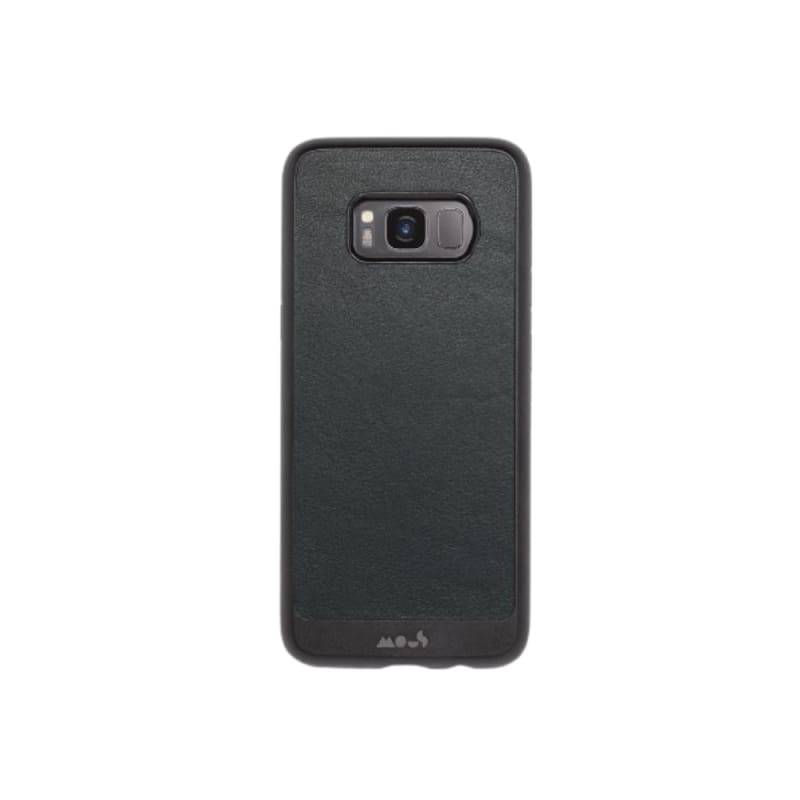 Mous - Protective Case for Samsung Galaxy S8 - Limitless 2.0 - Black Leather - Screen Protector I...