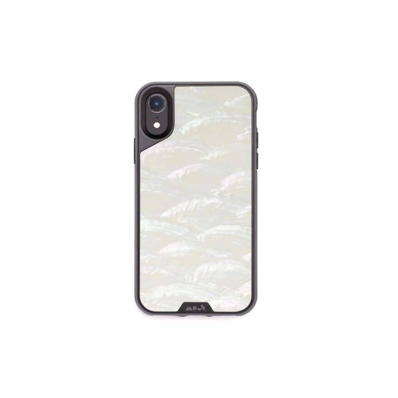 Mous Limitless 2.0 Case Sea Shell compatible with iPhone X screen protector included