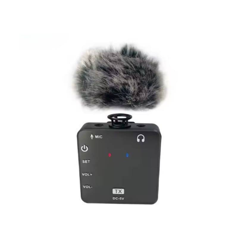 Wireless Mini Lavalier Microphone Kit - Professional Vlogger's Essential for Crystal-Clear Audio ...